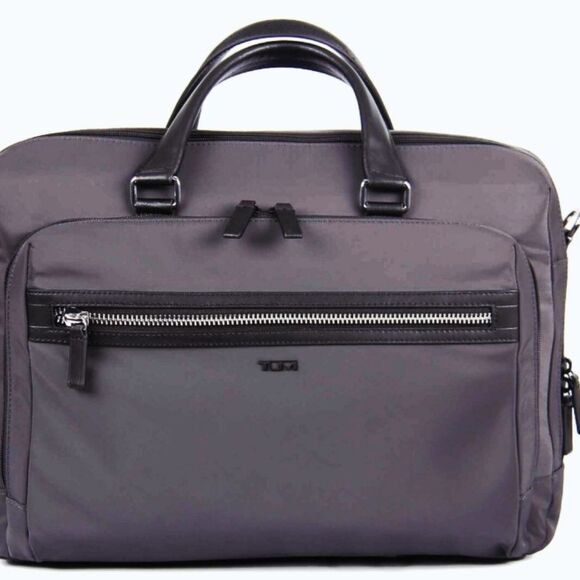 Tumi | Bags | Tumi Oakfield Large Briefcase Charcoal | Poshmark